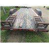 Image 4 : 2000 TRAILTECH TANDEM AXLE 21' FLAT DECK TRAILER