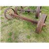 Image 1 : STEEL AXLE & 2 STEEL WHEELS