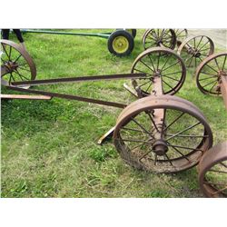 STEEL AXLE & TONGUE DRAW BAR