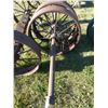 Image 2 : AXLE & 2 STEEL WHEELS