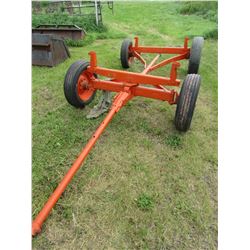 ORANGE WAGON C/W 4 TIRES