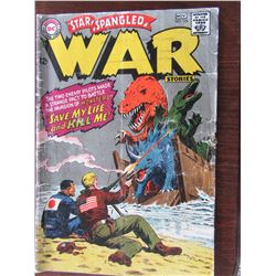 BUNDLE OF 5 VINTAGE COMICS - WAR STORIES (12¢), SGT ROCK (12¢), SPEED BUGGY (30¢), YOGI BEAR (30¢)