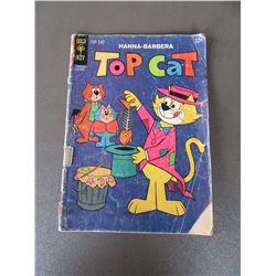 BUNDLE OF 5 VINTAGE COMICS - HONG KONG PHOOEY, TOP CAT, BURKE'S LW, SUPERBOY, METAL MAN