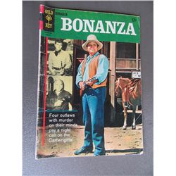 BUNDLE OF 5 VINTAGE COMICS - BONANZA, LANCER, MUNSTERS, KORAK SON OF TARZAN, LOST IN SPACE