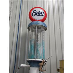 ESSO UPRIGHT FUEL PUMP (WHITE)