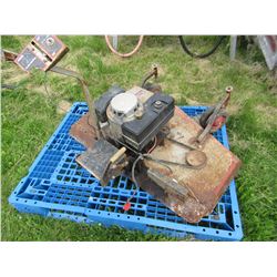 QUICK SILVER GAS POWERED MOWER DECK