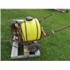 Image 3 : PALLET WITH QUAD TOPAIR WEED SPRAYER, PUMP & DANVILLE EXPRESS 4 GAL WEED ROLLER