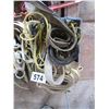 Image 2 : 3 BOXES/CRATES WITH SLINGS, RATCHET STRAPS, HARNESS, ETC