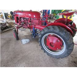 MCCORMICK FARMALL CUB TRACTOR C/W SICKLE MOWER