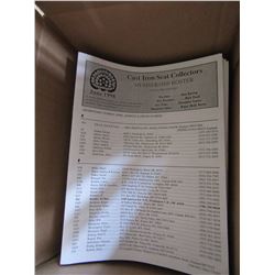 3 BOXES OF MAGAZINES (CANADIAN GEOGRAPHIC, HORSE CARE, CANADIAN DONKEY, ANTIQUE POWER)