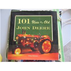 4 BOOKS (101 USES FOR AN OLD JD, ILLUST. DIRECT. OF TRACTORS, OIL PULL, AMER. FARM TRACTORS)