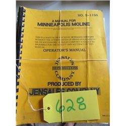 5 BOOKS (MINNEAPOLIS MOLINE, OLIVER & JOHN DEERE)