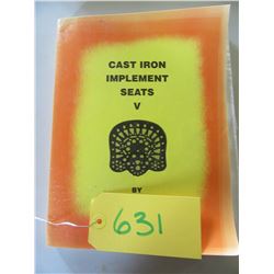 CAST IRON IMPLEMENT SEATS BOOK