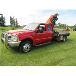 2002 FORD F450 SUPER DUTY XLT EXTENDED CAB TUCK