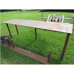 STEEL WELDING TABLE