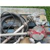 Image 3 : PALLET WITH BARREL PUMPS, HOSES, FUEL PUMPS, ETC