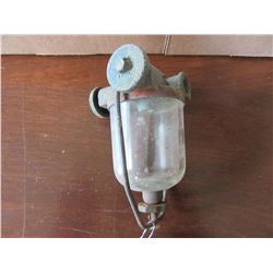 MEDIUM BLUE/GLASS OILER