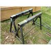 Image 1 : 2 STEEL SAW HORSES