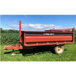 WEBER LANE SUPER-TILT 10' DUMP TRAILER