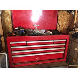 BENCH TOP TOOL BOX WITH CONTENTS