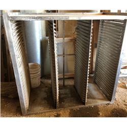 STAINLESS STEEL BAKERS RACK - 16" X 20" X 48"