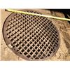 Image 1 : 2' ANTIQUE SEWER GRATE