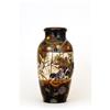 Lg Meiji Japanese Kyoto Satsuma Vase Relief #1079882