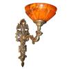 A pair of alabaster and bronze sconces #1079936