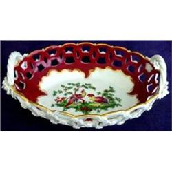 Chelsea reticulated porcelain bowl c 1800 #1080113
