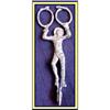 Image 1 : ST SILVER TONGS HARLEQUIN ACROBAT & SNAKE #1080119