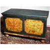 AUTHENTIC PAINTED BLANKET CHEST 1800-50 #1089659