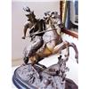 Image 1 : Large Spelter King in Riding Battle Pose #1089771