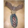 Image 1 : SIGNED "RENZO" EAGLE & US FLAG ON MARBLE  #1090259