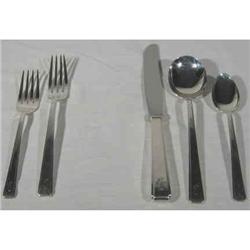 Lunt Modern Classic Sterling.42 piece set #1090467