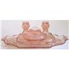 Image 1 : Pink Depression Glass 5 Piece Vanity Set #1096350