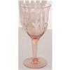 Image 1 : Lancaster Pink Depression Glass Goblet Set (9) #1096464