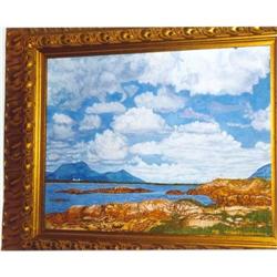 one original - Skyblue and white clouds #1096545