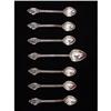 Image 1 : Sterling Silver and Turquoise Small Spoons #1096562