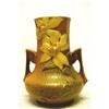 Honey-Brown Roseville VASE 106-7 #1104656