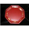 Qing Dynasty Fir Octagon Oxblood Bride's Plate #1104668