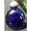Image 1 : Antique snuff bottle with goldstone inclusion #1105170