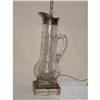Image 1 : Crystal Pitcher Lamp SKU 3803 #1105332