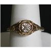 Image 1 : Estate Diamond Filigree Ring  Yellow Gold #1105380