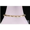 Image 1 : Estate Fancy Link Bracelet Watch Fob Extender #1105410
