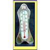 Image 1 : GERMAN SILVER STANDING DESK THERMOMETER  #1105564