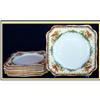 Image 1 : CROWN DUCAL 8 ENAMEL BREAD & BUTTER  PLATES #1105570