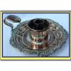 Image 1 : SHEFFIELD SILVER NIGHT CANDLESTICK EARLY 19C #1105622