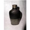 Image 1 : Leather Pewter Flask James Dixon #1118528