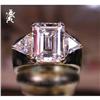 Image 1 : RHJ Wide Band Ring Oct Cut Cubic Zirconium w/ #1118549