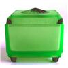 Green Taussaunt SUNBURST Satin Glass Dresser #1118785
